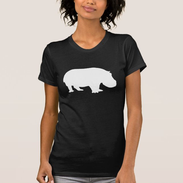 Hippo Silhouette Tee (Framsida)