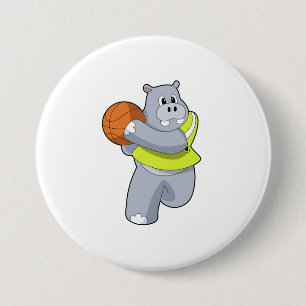 Hippo som basketspelare med Basketball.PNG Knapp
