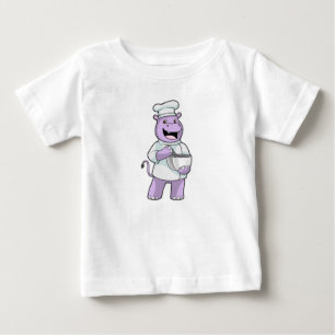 Hippo som Chef med Bowl T Shirt