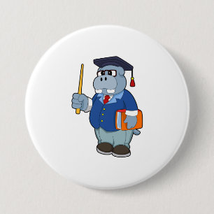 Hippo som professor i Bok Knapp