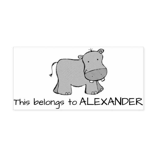 Hippo Stämpel (Tryck)