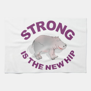 Hippo, stark är den nya höften kökshandduk