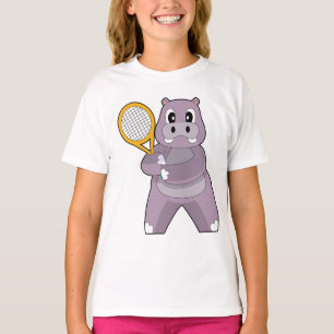 Hippo Tennis Tennis racket T Shirt