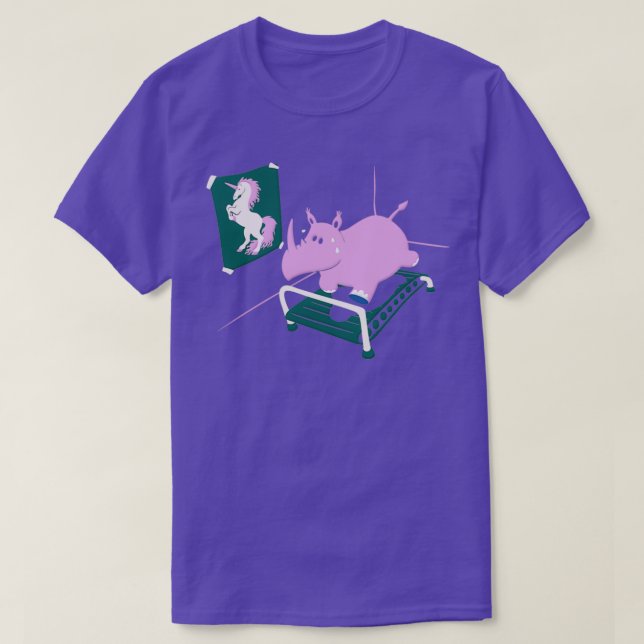 Hippo Unicorn 2 T Shirt (Design framsida)