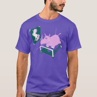 Hippo Unicorn 2 T Shirt