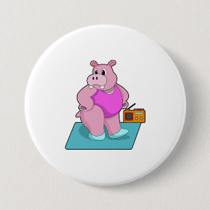 Hippo vid Fitness med Radio.PNG Knapp