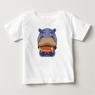 Hippo vid fotbollssport t shirt