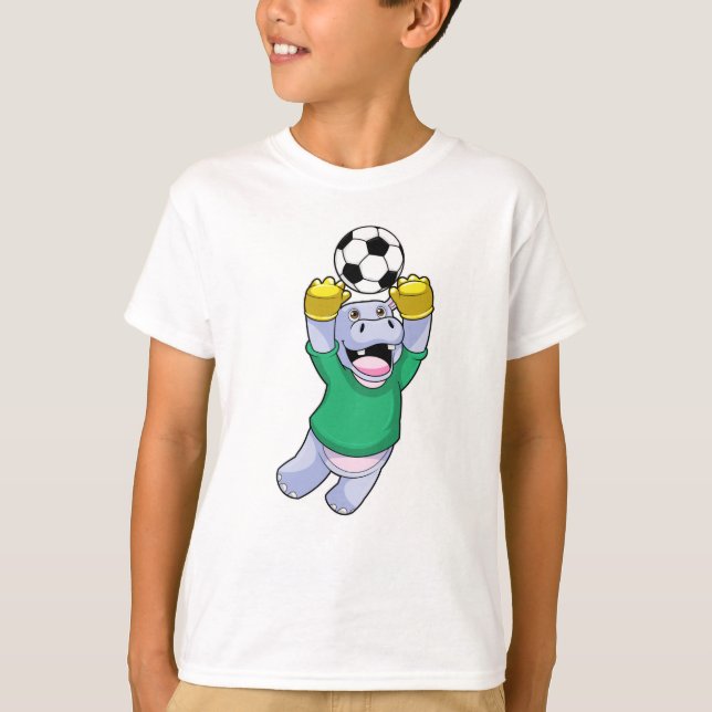 Hippo vid sportsport t shirt (Framsida)