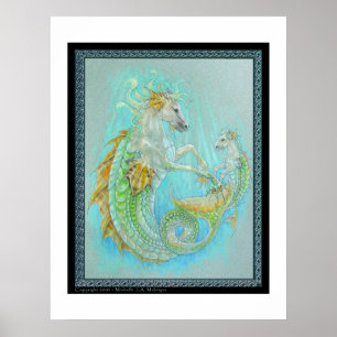 Hippocampus (Horse Dragon) Poster