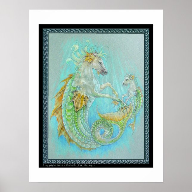 Hippocampus (Horse Dragon) Poster (Framsidan)