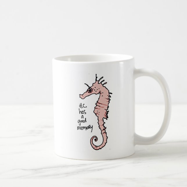 Hippocampus Kaffemugg (Höger)