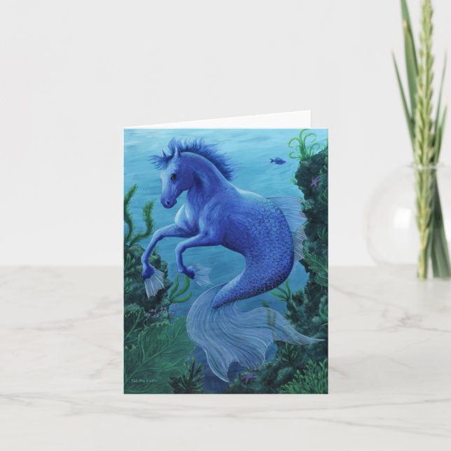 Hippocampus notecard kort (Framsida)