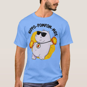Hippopopamus Funny Hippo Soda Pun 2 T Shirt