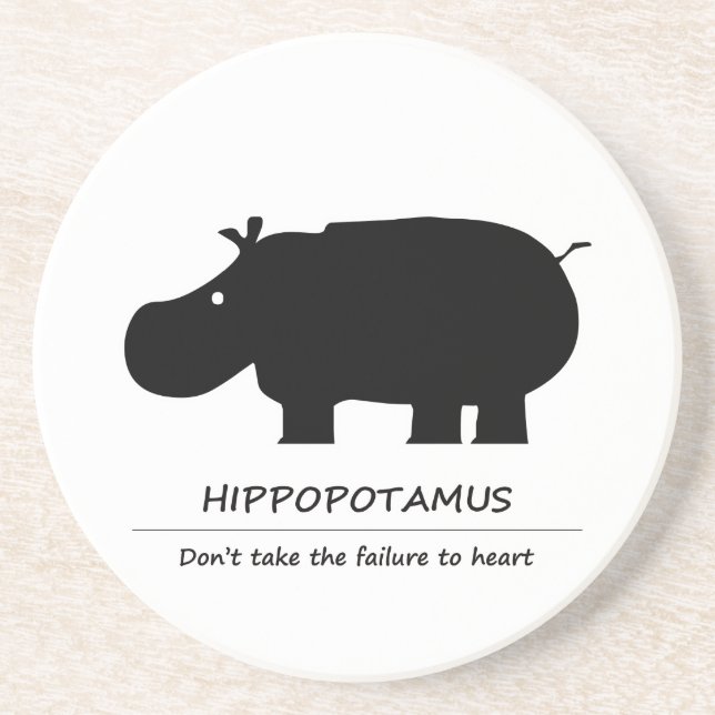 Hippopotamus (カ バ) underlägg (Framsidan)