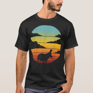 Hippopotamus 60s 70-tal Hippo | Hippo Älskare T Shirt