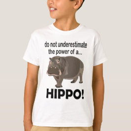 Hippopotamus Animal Funny Hippo Kids T Shirt