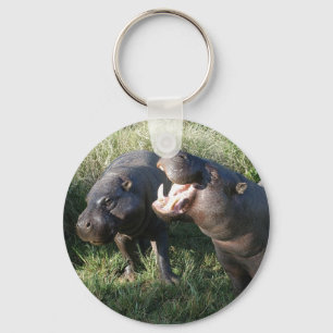 Hippopotamus Nyckelring