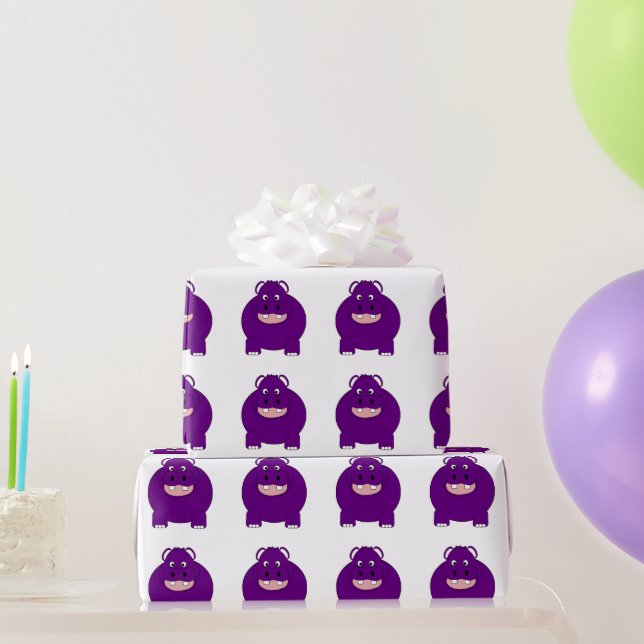 Hippopotamus Presentpapper (Festgåvor)