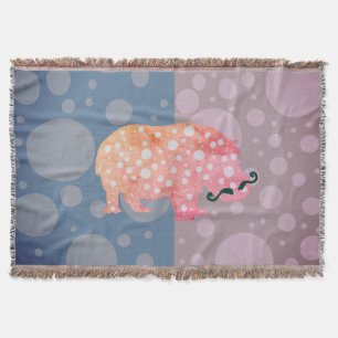 Hippopotamus & punkter filt
