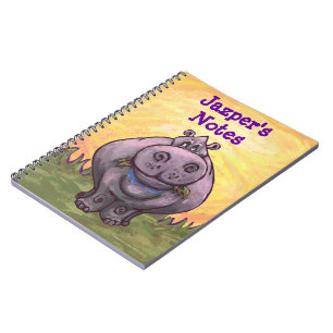 Hippopotamus Stationery Anteckningsbok