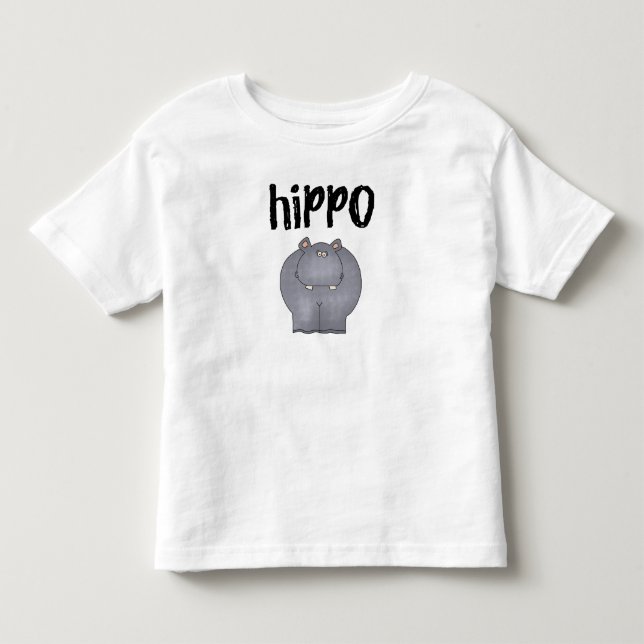Hippopotamus T-shirt (Framsida)