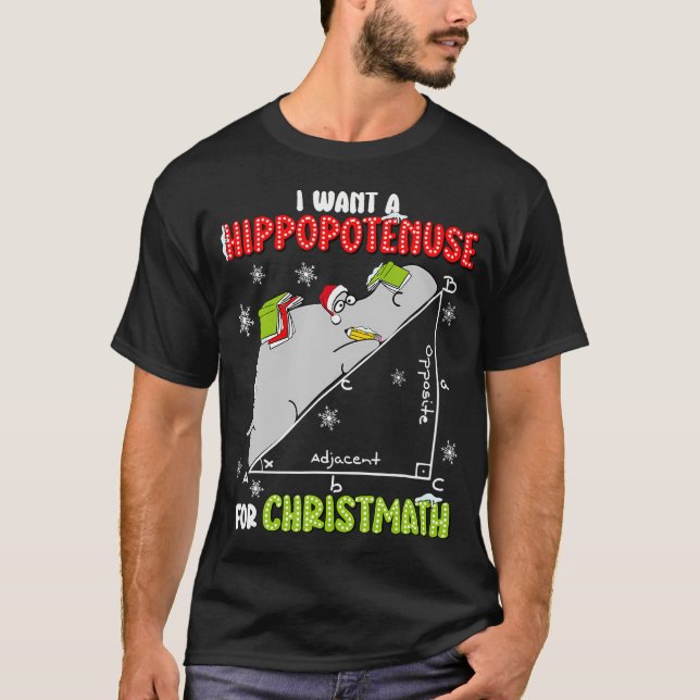 Hippopotamus T Shirt (Framsida)
