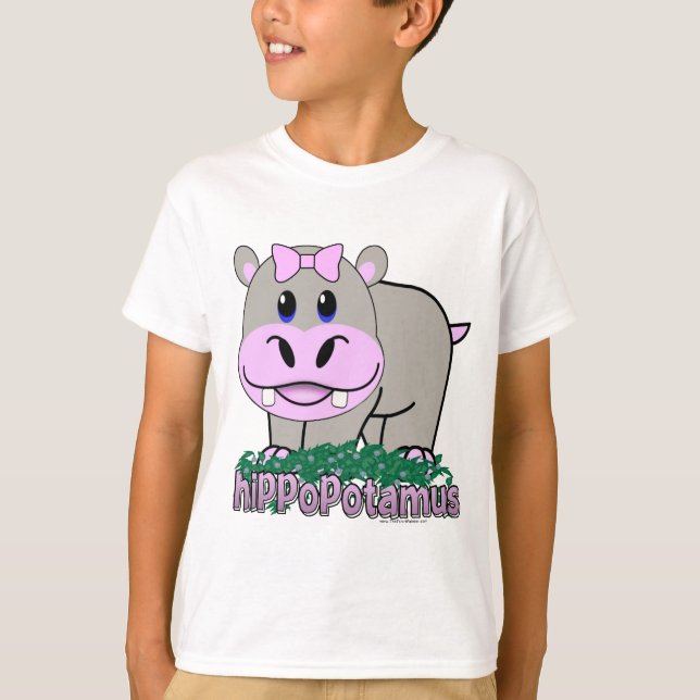 Hippopotamus T Shirt (Framsida)