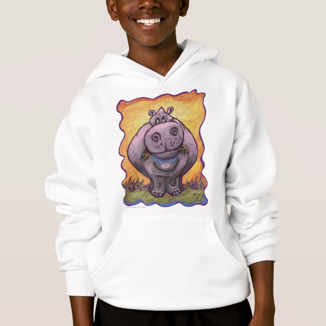 Hippopotamus T-Shirts (Framsida)