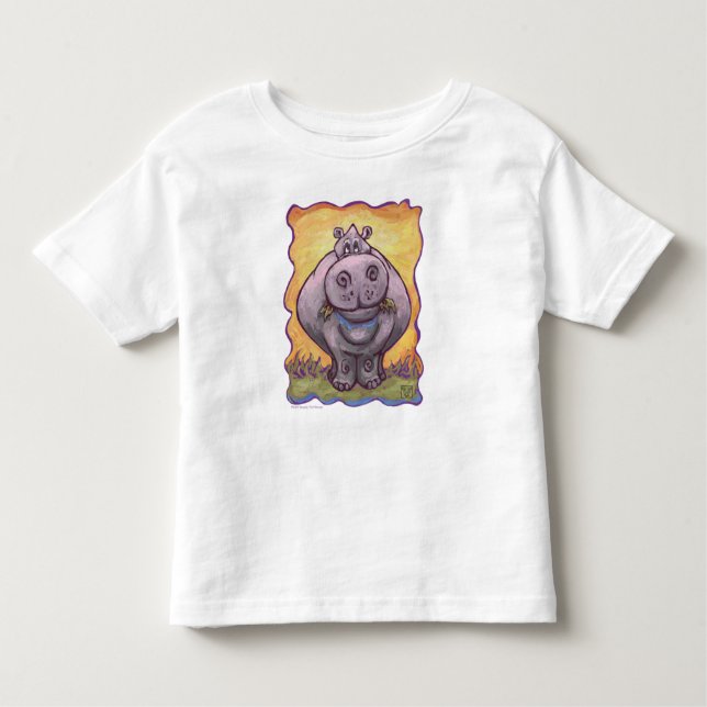 Hippopotamus T-Shirts (Framsida)