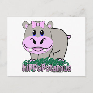 Hippopotamus Vykort