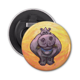 Hippopotamusgåvor och tillbehör flasköppnare