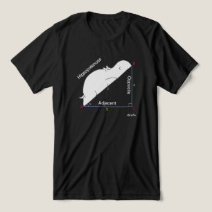 HIPPOPOTENUSE T-shirt by Sandra Boynton