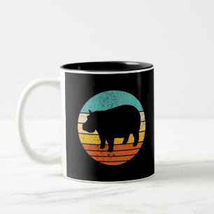 Hippopotomas Retro Sol Två-Tonad Mugg