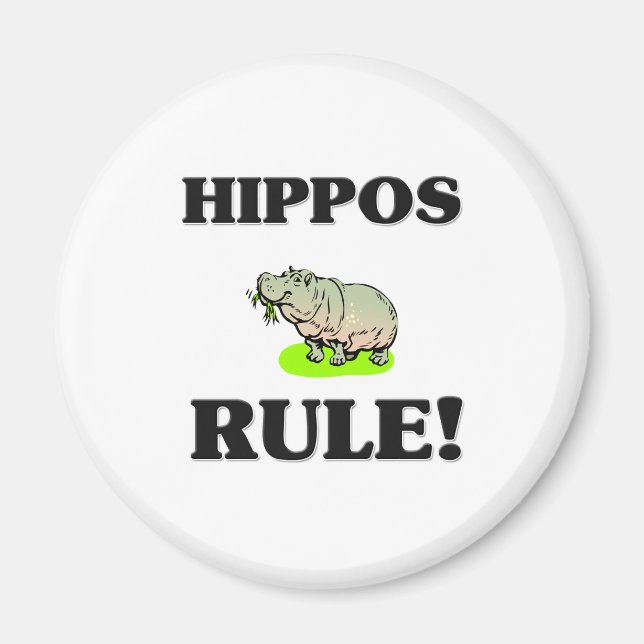HIPPOS-regel! Magnet (Framsidan)