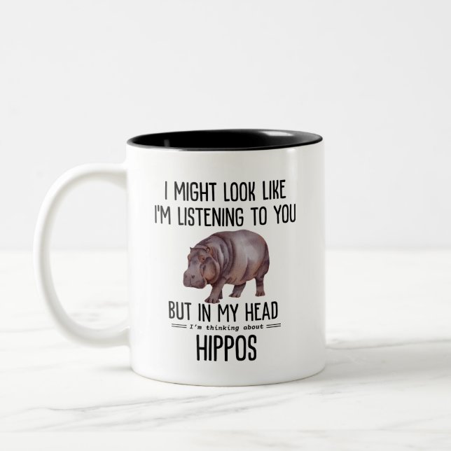 Hippos Två-Tonad Mugg (Vänster)