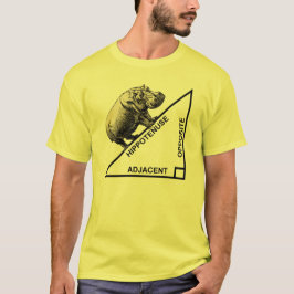 Hippotenusa Hypotenusa Rollig Matematik Geometri T Tee Shirt
