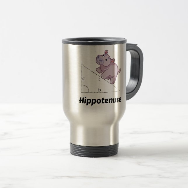 Hippotenuse Funny Math Resemugg (Framsida höger)