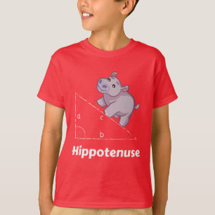 Hippotenuse Funny Math T Shirt