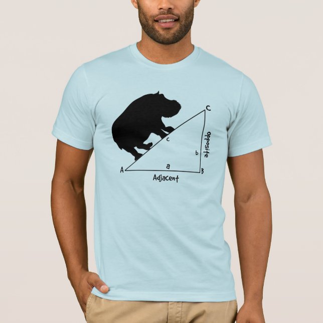 Hippotenuse T-shirt (Framsida)