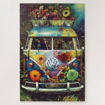 Hippy Buss Jigszle Puzzle