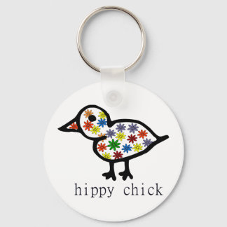 Hippy Chick Nyckelring