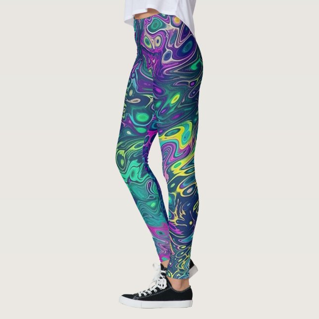 Hippy Dippy Trippy Leggings - Coola (Vänster)