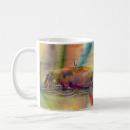 Hippy Dippy, vattenfärgkonstmugg Kaffemugg