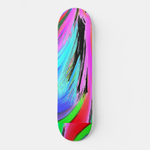 Hippy Färg Wave Skateboard Bräda 20 Cm