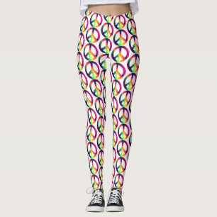 Hippy-fredstecken Leggings