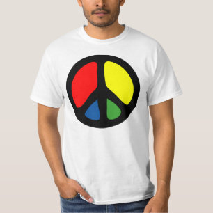 Hippy Groovy Peace Symbol Tröja
