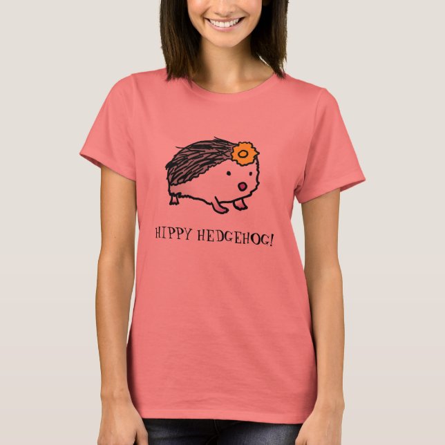 HIPPY HEDGEHOG! | T-shirt (Framsida)