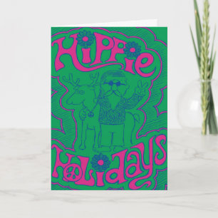 Hippy helgdagar helgkort
