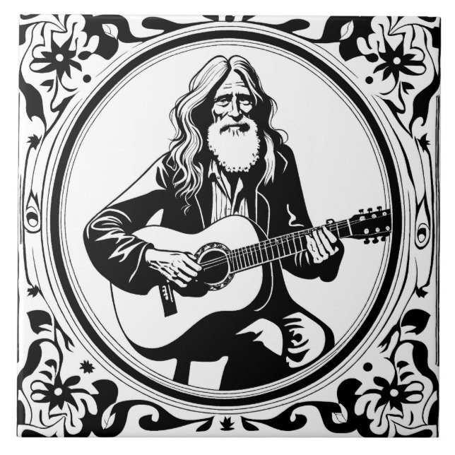 Hippy Kakelplatta (Framsidan)