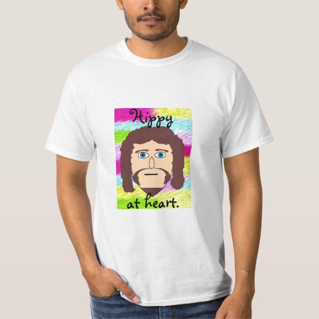 Hippy på heart. tröja (Framsida)